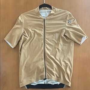 Assos Gold Short Sleeve Cycling Jersey Size XL